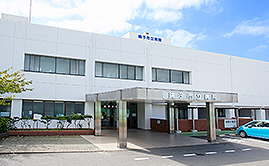 銚子市立病院 正面玄関の写真