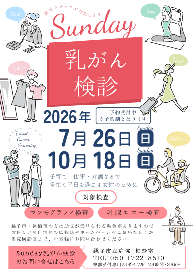 Sunday乳がん検診